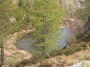 Il lago Champas
(9593 bytes)